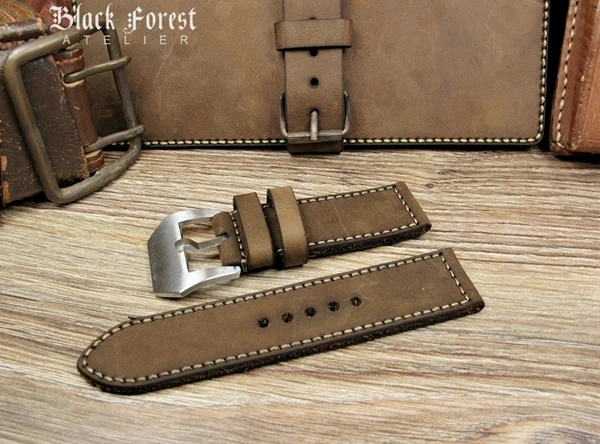 BF04 Swiss Ammo Handmade Vintage Strap 22mm/24mm/26mm/28mm – image 6